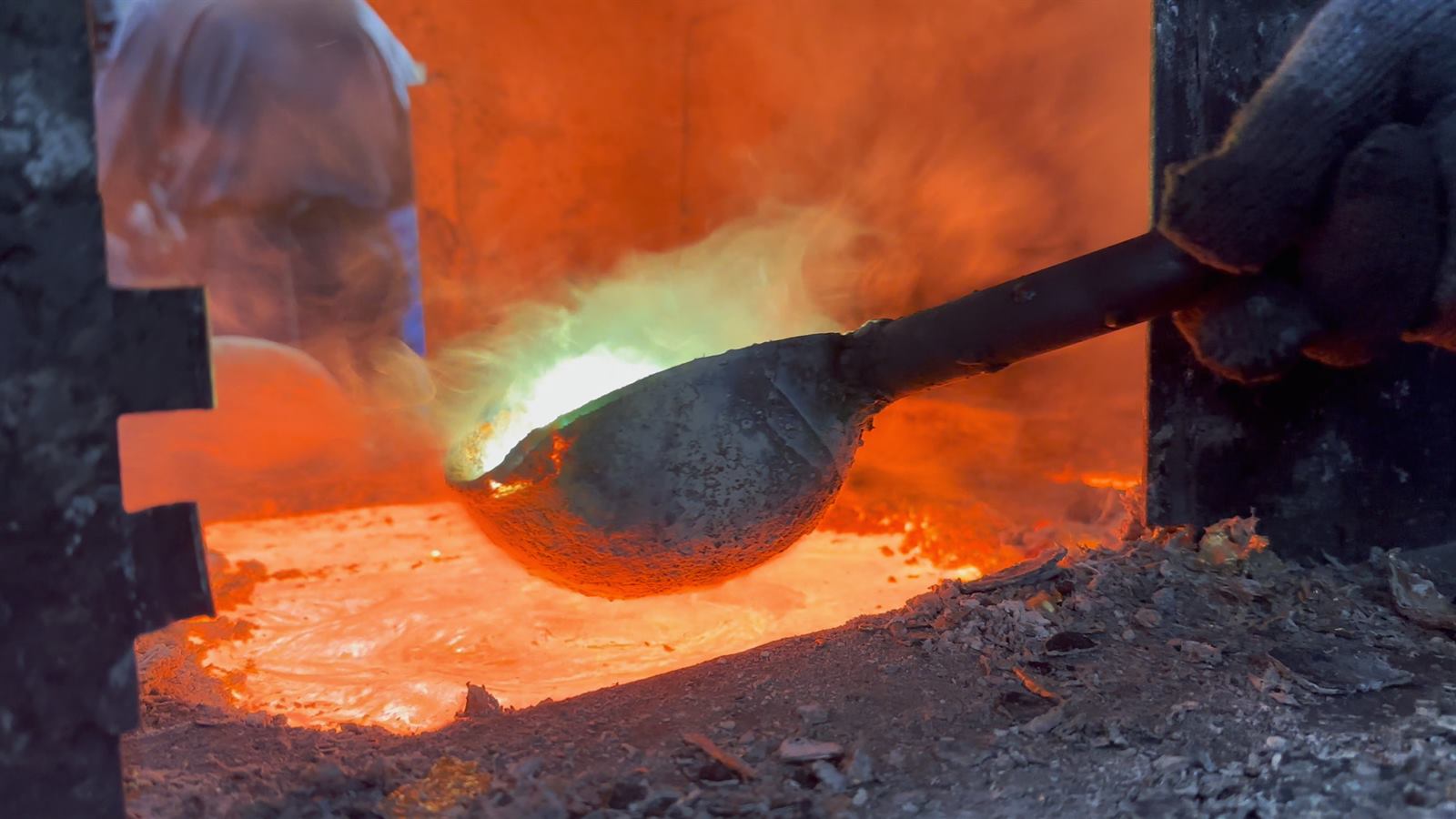 Metal casting process for faucet components