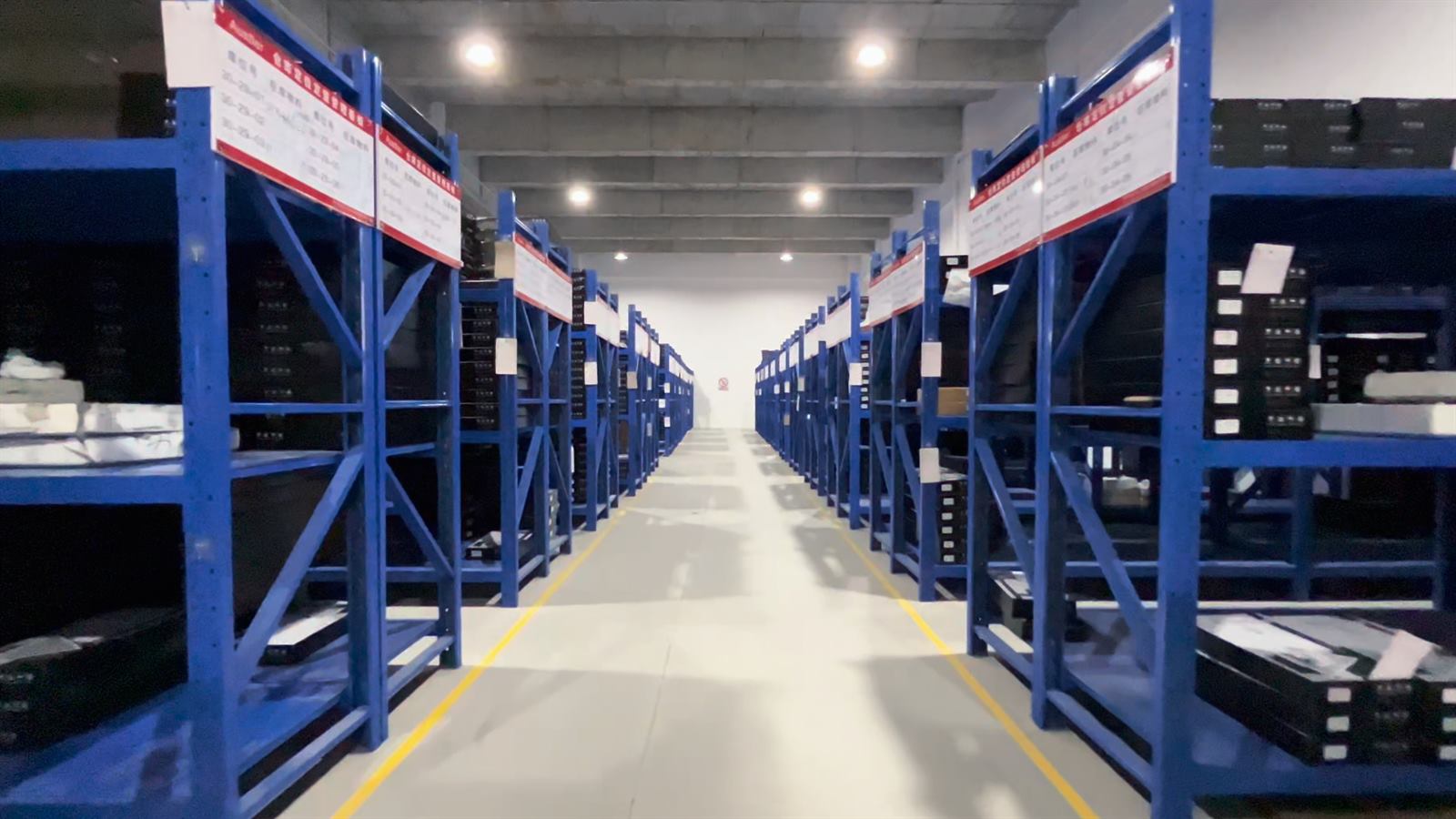 Organized component and material storage